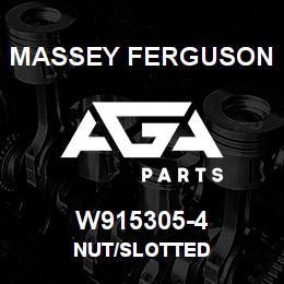 W915305-4 Massey Ferguson NUT/SLOTTED | AGA Parts