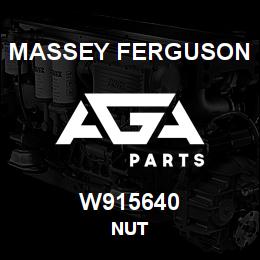 W915640 Massey Ferguson NUT | AGA Parts