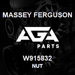 W915832 Massey Ferguson NUT | AGA Parts