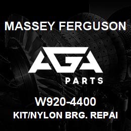W920-4400 Massey Ferguson KIT/NYLON BRG. REPAIR | AGA Parts
