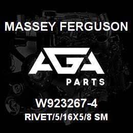 W923267-4 Massey Ferguson RIVET/5/16X5/8 SM | AGA Parts