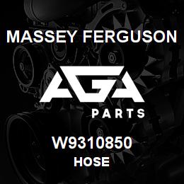 W9310850 Massey Ferguson HOSE | AGA Parts