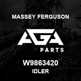 W9863420 Massey Ferguson IDLER | AGA Parts