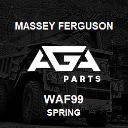 WAF99 Massey Ferguson SPRING | AGA Parts