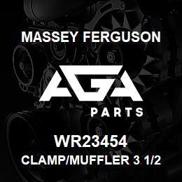 WR23454 Massey Ferguson CLAMP/MUFFLER 3 1/2 | AGA Parts