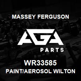 WR33585 Massey Ferguson PAINT/AEROSOL WILTONE | AGA Parts