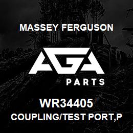 WR34405 Massey Ferguson COUPLING/TEST PORT,PD | AGA Parts