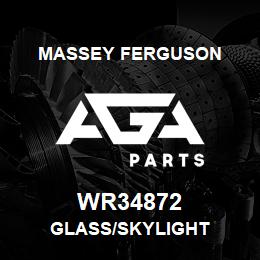 WR34872 Massey Ferguson GLASS/SKYLIGHT | AGA Parts