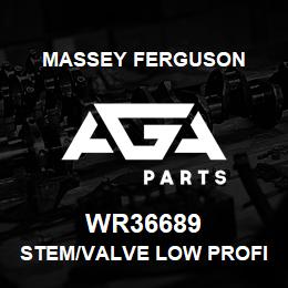 WR36689 Massey Ferguson STEM/VALVE LOW PROFILE | AGA Parts