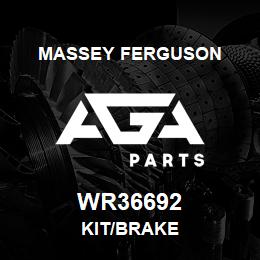 WR36692 Massey Ferguson KIT/BRAKE | AGA Parts