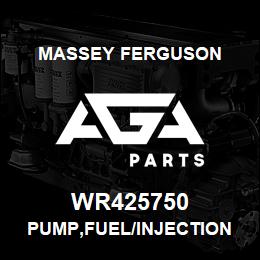 WR425750 Massey Ferguson PUMP,FUEL/INJECTION | AGA Parts