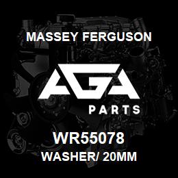 WR55078 Massey Ferguson WASHER/ 20MM | AGA Parts