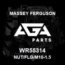 WR55314 Massey Ferguson NUT/FLG/M10-1.5 | AGA Parts
