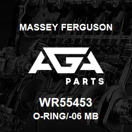 WR55453 Massey Ferguson O-RING/-06 MB | AGA Parts