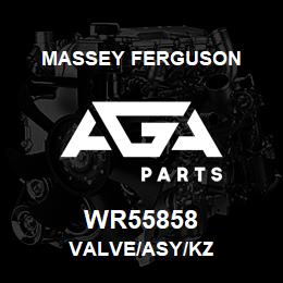 WR55858 Massey Ferguson VALVE/ASY/KZ | AGA Parts
