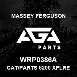 WRP0386A Massey Ferguson CAT/PARTS 6200 XPLRER | AGA Parts