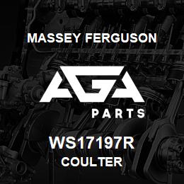 WS17197R Massey Ferguson COULTER | AGA Parts