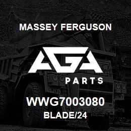 WWG7003080 Massey Ferguson BLADE/24 | AGA Parts