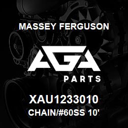 XAU1233010 Massey Ferguson CHAIN/#60SS 10' | AGA Parts