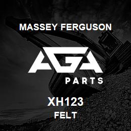 XH123 Massey Ferguson FELT | AGA Parts