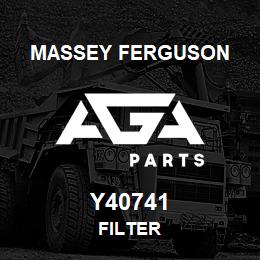 Y40741 Massey Ferguson FILTER | AGA Parts