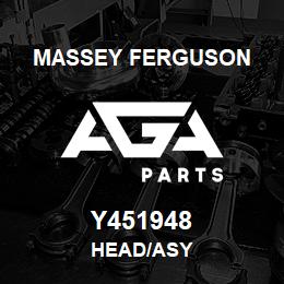 Y451948 Massey Ferguson HEAD/ASY | AGA Parts