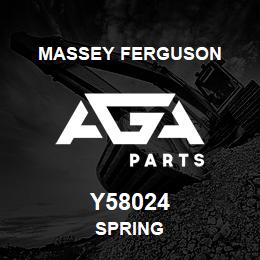 Y58024 Massey Ferguson SPRING | AGA Parts