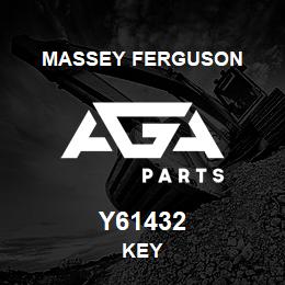 Y61432 Massey Ferguson KEY | AGA Parts