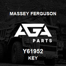 Y61952 Massey Ferguson KEY | AGA Parts