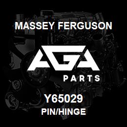 Y65029 Massey Ferguson PIN/HINGE | AGA Parts