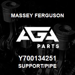 Y700134251 Massey Ferguson SUPPORT/PIPE | AGA Parts