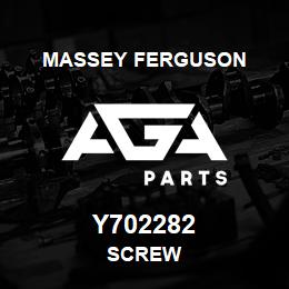 Y702282 Massey Ferguson SCREW | AGA Parts
