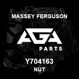 Y704163 Massey Ferguson NUT | AGA Parts
