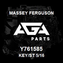 Y761585 Massey Ferguson KEY/ST 5/16 | AGA Parts