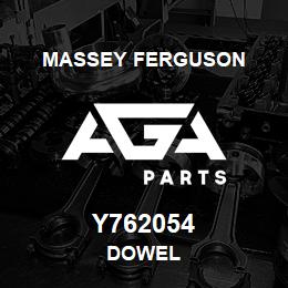 Y762054 Massey Ferguson DOWEL | AGA Parts