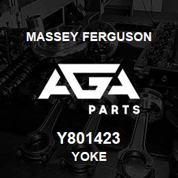 Y801423 Massey Ferguson YOKE | AGA Parts