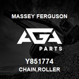Y851774 Massey Ferguson CHAIN,ROLLER | AGA Parts