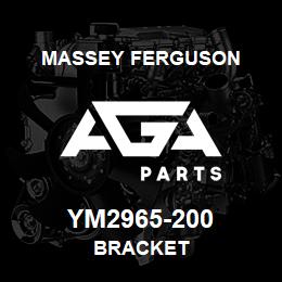 YM2965-200 Massey Ferguson BRACKET | AGA Parts
