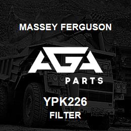 YPK226 Massey Ferguson FILTER | AGA Parts