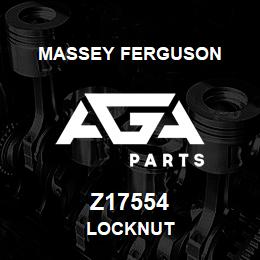 Z17554 Massey Ferguson LOCKNUT | AGA Parts