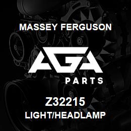 Z32215 Massey Ferguson LIGHT/HEADLAMP | AGA Parts