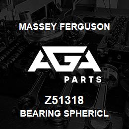 Z51318 Massey Ferguson BEARING SPHERICL | AGA Parts