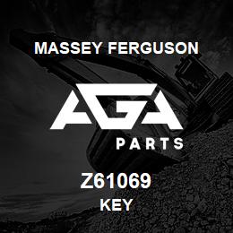 Z61069 Massey Ferguson KEY | AGA Parts