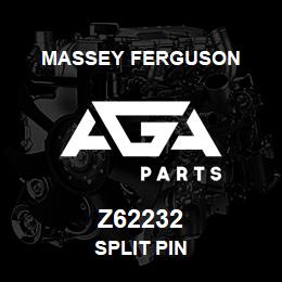Z62232 Massey Ferguson SPLIT PIN | AGA Parts