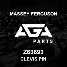 Z63693 Massey Ferguson CLEVIS PIN | AGA Parts