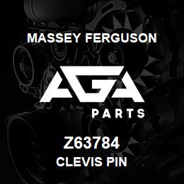 Z63784 Massey Ferguson CLEVIS PIN | AGA Parts