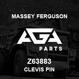 Z63883 Massey Ferguson CLEVIS PIN | AGA Parts
