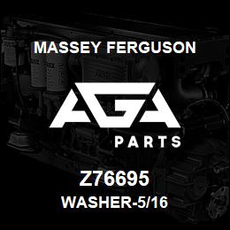 Z76695 Massey Ferguson WASHER-5/16 | AGA Parts