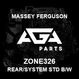 ZONE326 Massey Ferguson REAR/SYSTEM STD B/W 5.5 | AGA Parts