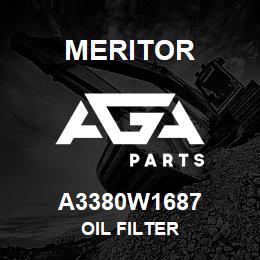 A3380W1687 Meritor OIL FILTER | AGA Parts